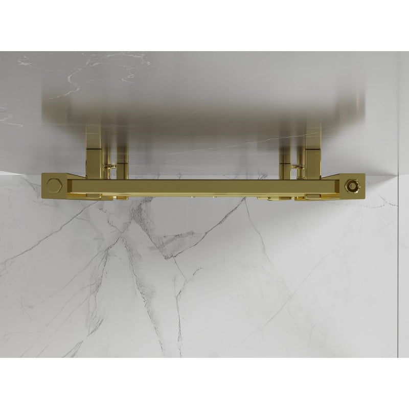 Mexen Pluton badrumsradiator 1200 x 500 mm, 493 W, guld - W106-1200-500-00-50