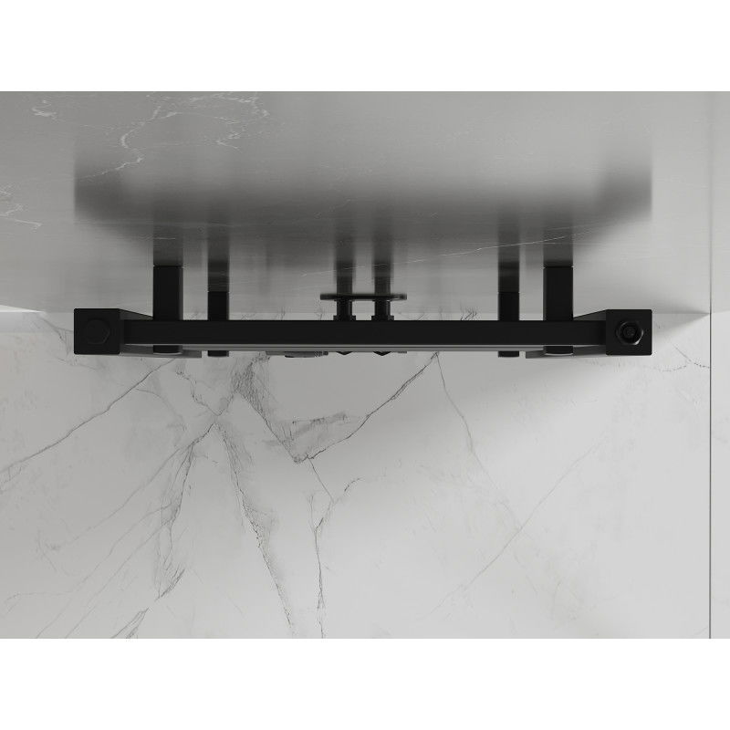 Mexen Pluton radiador de baño 1700 x 500 mm, 855 W, negro - W106-1700-500-00-70