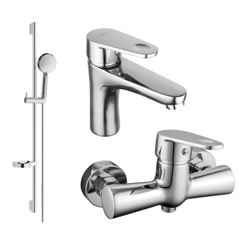 Mexen Kama DS75 dušikomplekt, kroom - 72504DS75-00