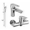 Mexen Kama DS75 zestaw prysznicowy, chrom - 72504DS75-00