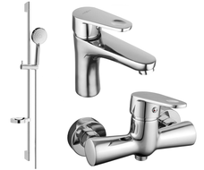Mexen Kama DS75 dušikomplekt, kroom - 72504DS75-00