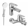 Mexen Kama R05 zestaw wannowy, chrom - 72503R05-00