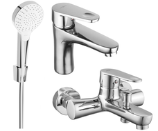 Mexen Kama R05 bathtub set, chrome - 72503R05-00