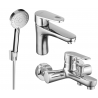 Mexen Kama R75 conjunto de baño, cromo - 72503R75-00