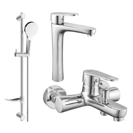 Mexen Kama DF05 Wannen-Set, Chrom - 72513DF05-00