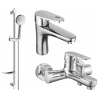 Mexen Kama DF75 Badewannen-Set, Chrom - 72503DF75-00