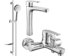 Mexen Kama DF75 set da bagno, cromo - 72513DF75-00