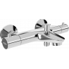 Mexen Nox robinet de baignoire thermostatique, chrome - 77350-00
