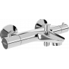 Mexen Nox termostatisk badkarsblandare, krom - 77350-00