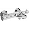 Mexen Nox thermostatic bathtub faucet, chrome - 77350-00