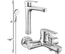 Mexen Kama DS05 vannikomplekt, kroom - 72513DS05-00