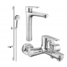 Mexen Kama DS75 zestaw wannowy, chrom - 72513DS75-00