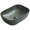Mexen Rita countertop sink 45 x 32 cm, khaki matte - 21084543