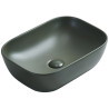 Mexen Rita opbouw wastafel 45 x 32 cm, kaki mat - 21084543