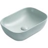 Mexen Rita countertop washbasin 45 x 32 cm, mint matte - 21084546