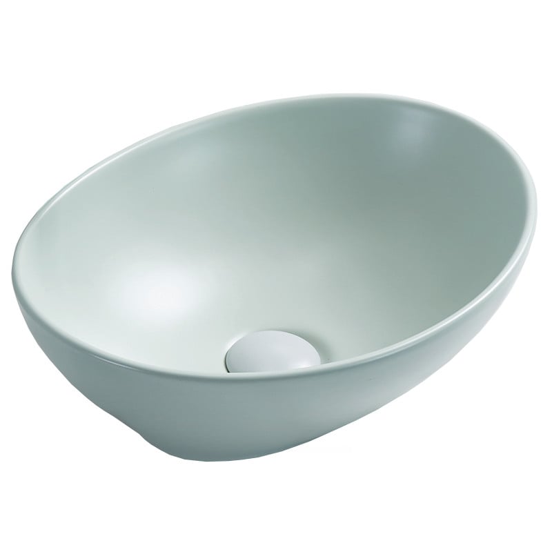 Mexen Elza Aufsatzwaschbecken 40 x 33 cm, Mint Matt - 21014046
