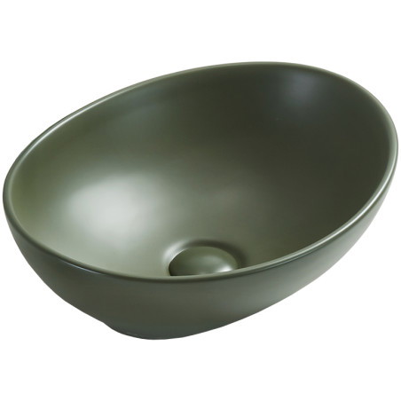 Mexen Elza opbouw wastafel 40 x 33 cm, kaki mat - 21014043