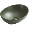 Mexen Elza opbouw waskom 40 x 33 cm, kaki mat - 21014043
