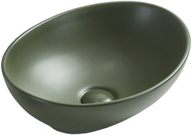 Mexen Elza lavabo à poser 40 x 33 cm, kaki mat - 21014043