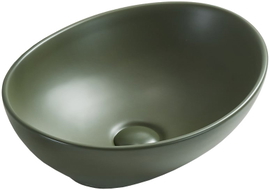 Mexen Elza umivaonik na stolu 40 x 33 cm, kaki mat - 21014043