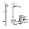 Mexen Kama DF75 doucheset, chroom - 72514DF75-00