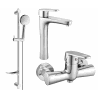 Mexen Kama DF75 shower set, chrome - 72514DF75-00