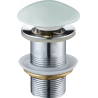 Mexen ronde klik-klak stop, mintgroen keramisch mat - 79910-46