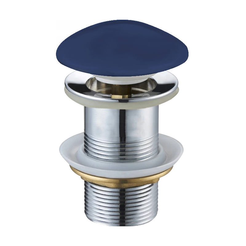 Mexen klikšķa aizbāznis apaļš, tumši zils keramikas matēts - 79910-42