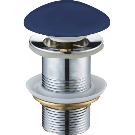 Mexen Klik-klak ronde dop, marineblauw keramische mat - 79910-42