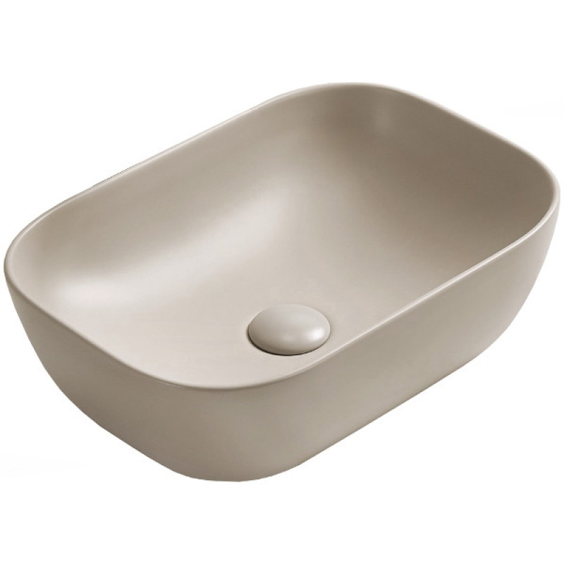Mexen Rita opbouw waskom 45 x 32 cm, beige mat - 21084566
