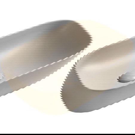 Mexen Rita bänkkonsolhandfat 45 x 32 cm, beige matt - 21084566