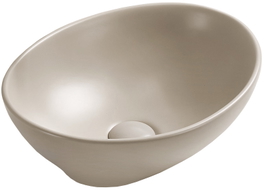 Mexen Elza countertop washbasin 40 x 33 cm, beige matte - 21014066