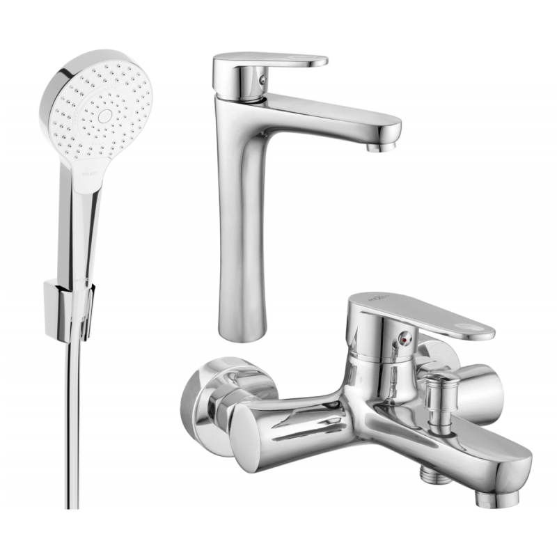 Mexen Kama R05 Wannen-Set, Chrom - 72513R05-00