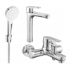 Mexen Kama R05 vannikomplekt, kroom - 72513R05-00