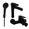 Mexen Kama R05 ensemble de baignoire, noir - 72513R05-70