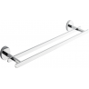 Mexen Loft toallero doble, cromo - 7012625-00