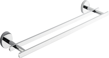Mexen Loft double towel rack, chrome - 7012625-00