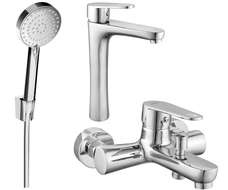 Mexen Kama R75 ensemble de bain, chrome - 72513R75-00