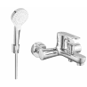 Mexen Kama R05 bateria wannowa z zestawem prysznicowym, chrom - 7253R05-00