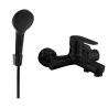 Mexen Kama R05 robinet de baignoire avec ensemble de douche, noir - 7253R05-70