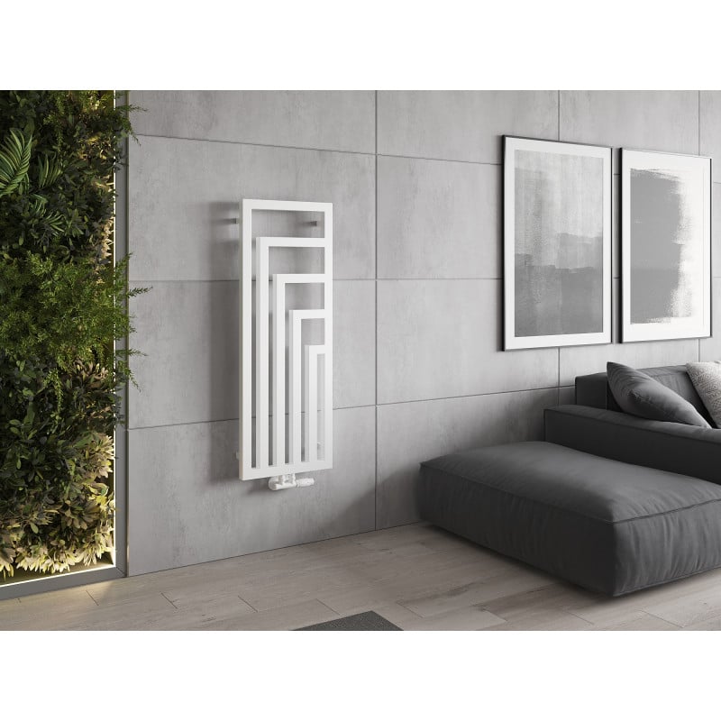 Mexen Alaska radiatore decorativo 1216 x 440 mm, 542 W, bianco - W205-1216-440-00-20