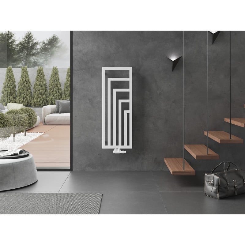 Mexen Alaska radiatore decorativo 1216 x 440 mm, 542 W, bianco - W205-1216-440-00-20