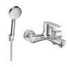 Mexen Kama R75 badkraan met doucheset, chroom - 7253R75-00