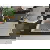 Mexen Bruno Einbauspüle aus Granit 1-beckig mit Abtropffläche und Küchenarmatur Aster, beige - 6513-69-73450-57-G