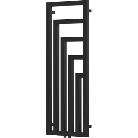 Mexen Alaska dekoratieve radiator 1216 x 440 mm, 542 W, zwart - W205-1216-440-00-70