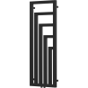 Mexen Alaska radiador decorativo 1216 x 440 mm, 542 W, negro - W205-1216-440-00-70