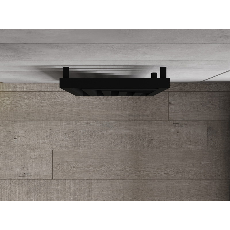 Mexen Alaska Design-Heizkörper 1216 x 440 mm, 542 W, schwarz - W205-1216-440-00-70