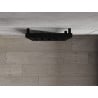 Mexen Alaska dekoratieve radiator 1216 x 440 mm, 542 W, zwart - W205-1216-440-00-70