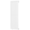 Mexen Atlanta dekoratiivne radiaator 1200 x 405 mm, 646 W, valge - W211-1200-405-00-20