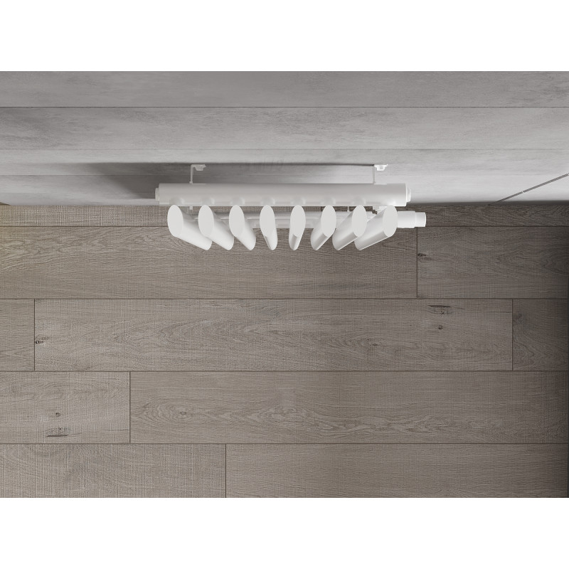 Mexen Atlanta διακοσμητικό καλοριφέρ 1200 x 405 mm, 646 W, λευκό - W211-1200-405-00-20